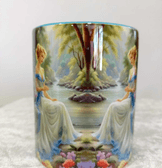 Vintage tasarım büyük boy kupa