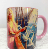 Martılar ve sen tasarım büyük boy kupa