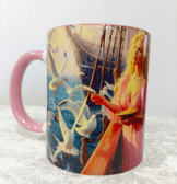 Martılar ve sen tasarım büyük boy kupa