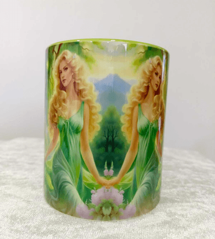 Vintage tasarım büyük boy kupa