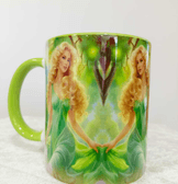 Vintage tasarım büyük boy kupa