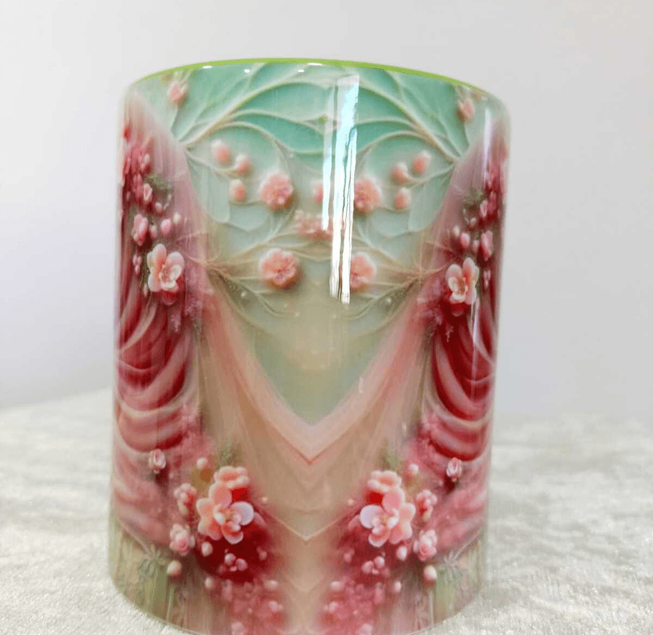 Tesettür 3D baskı büyük boy kupa