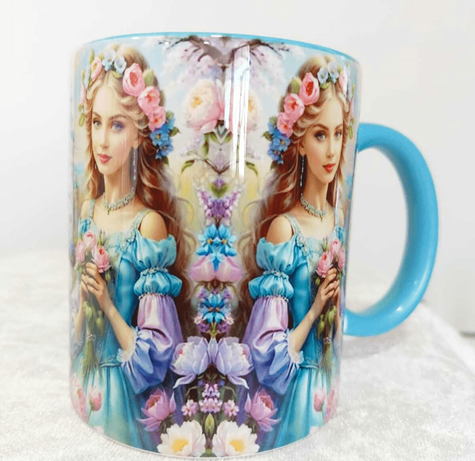 Vintage tasarım büyük boy kupa