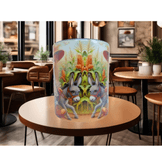 Sevimli sıpa vintage baskı büyük boy kupa