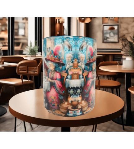 Çay saati vintage tasarım kaliteli porselen kupa