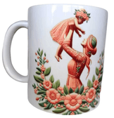 Anneler günü otantik tasarım kaliteli porselen kupa