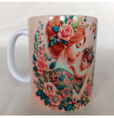 Anneler günü otantik tasarım kaliteli porselen kupa