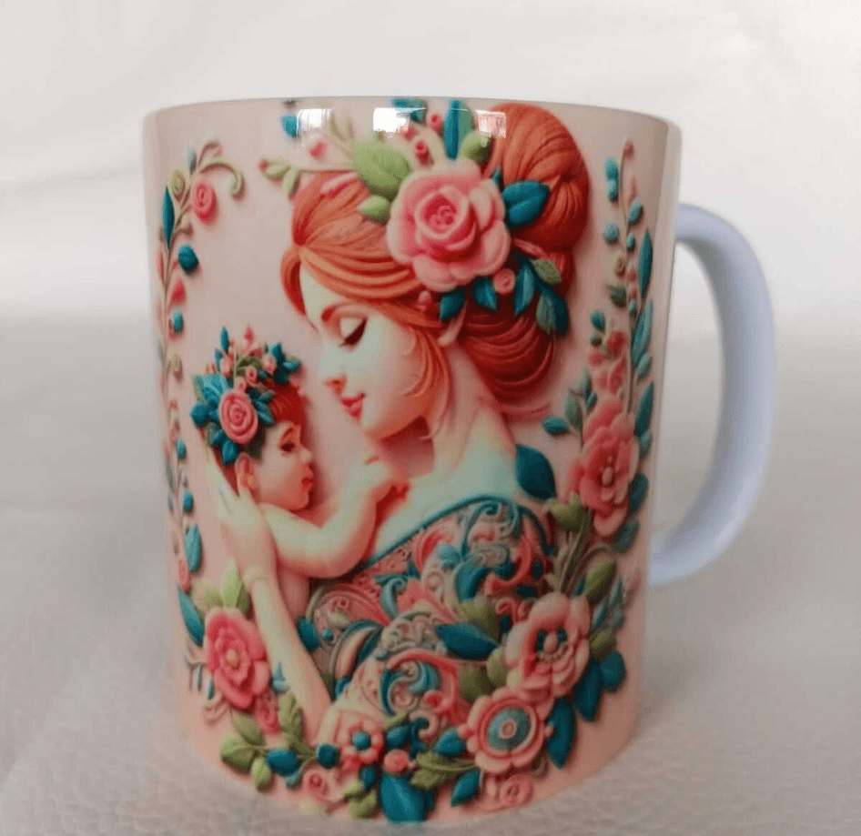 Anneler günü otantik tasarım kaliteli porselen kupa