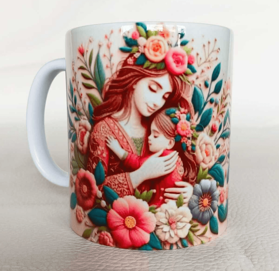 Anneler günü otantik tasarım kaliteli porselen kupa