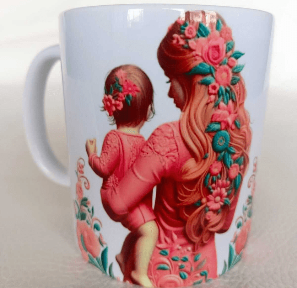 Anneler günü otantik tasarım kaliteli porselen kupa