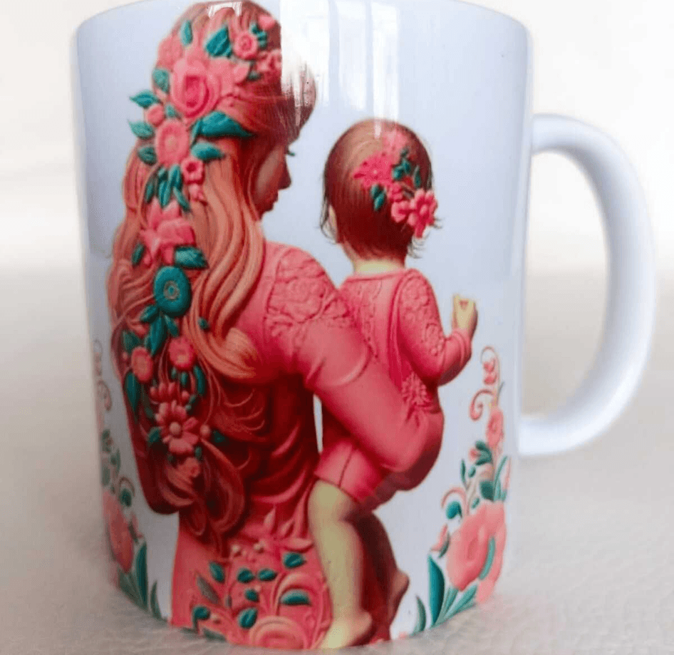Anneler günü otantik tasarım kaliteli porselen kupa