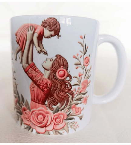 Anneler günü otantik tasarım kaliteli porselen kupa