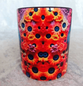 Tavus kuşu 3d baskı kupa