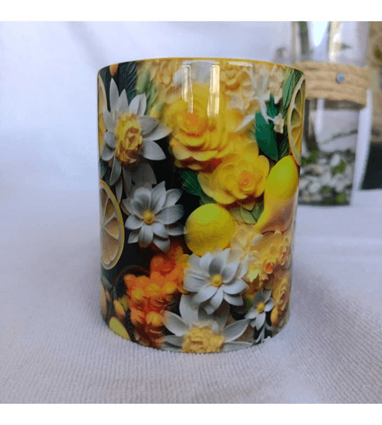 Vintage tasarım büyük boy kupa