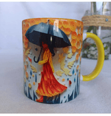 Vintage tasarım büyük boy kupa