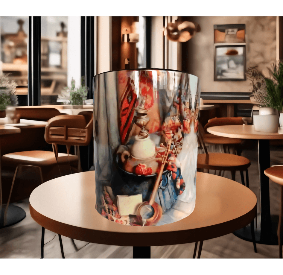 Antikacı Vintage tasarım büyük boy kupa