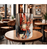 Antikacı Vintage tasarım büyük boy kupa