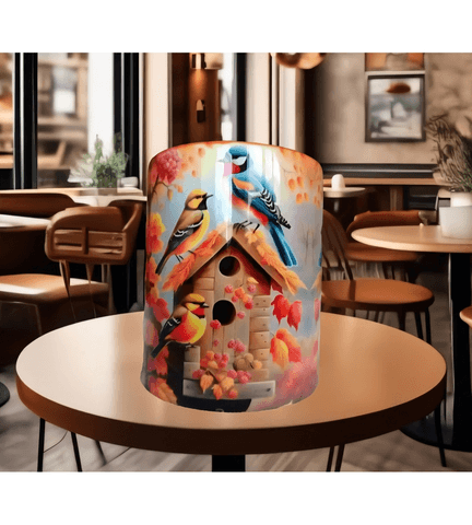 Son bahar Vintage tasarım büyük boy kupa