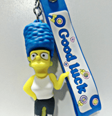 Simpsonlar anne  silikon lüks anahtarlık çanta aksesuar