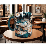 Çalıkuşu Tasarım Büyük Boy Porselen Kupa