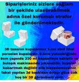 3d kedi tasarım büyük boy kupa