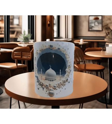 Dini tasarım büyük boy kupa