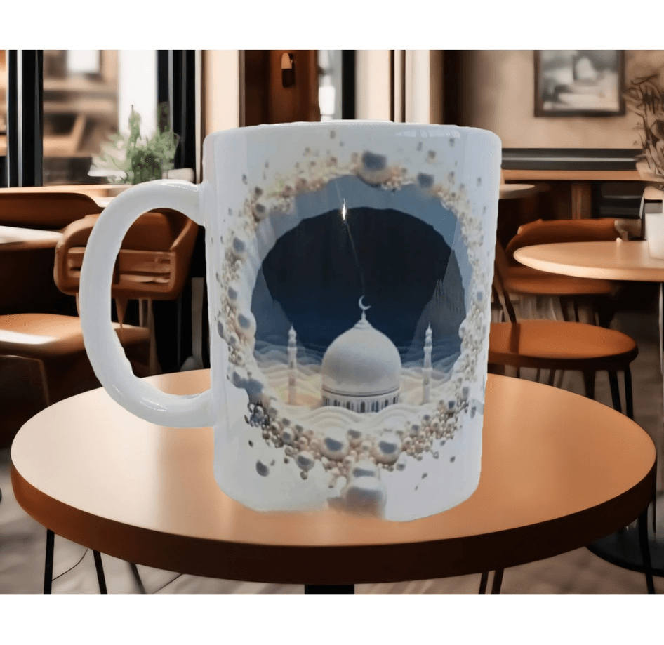 Dini tasarım büyük boy kupa