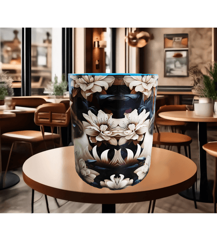 Kedi tasarım büyük boy kupa