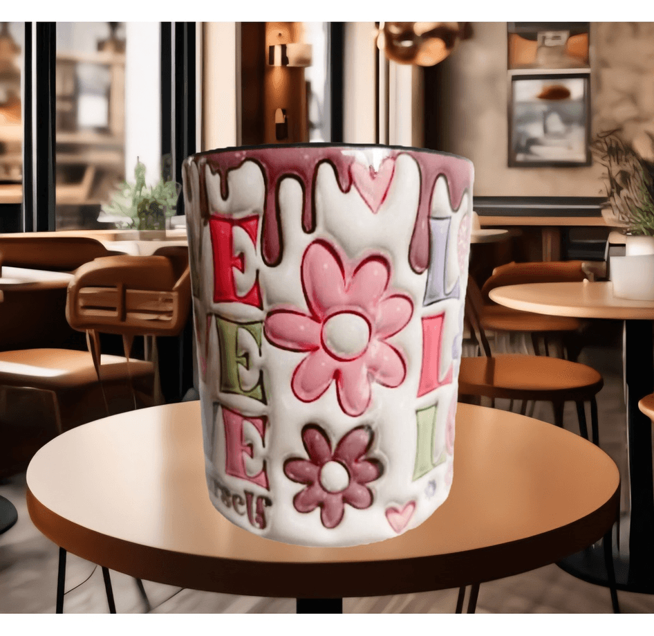 Love tasarım büyük boy kupa