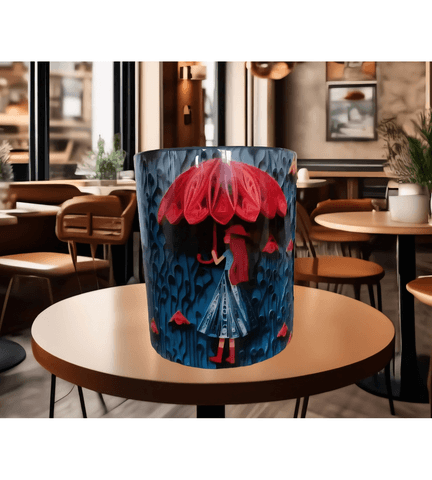 Vintage tasarım büyük boy kupa