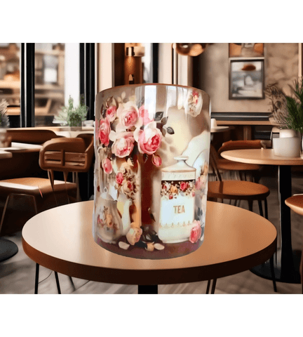 Vintage tasarım büyük boy kupa