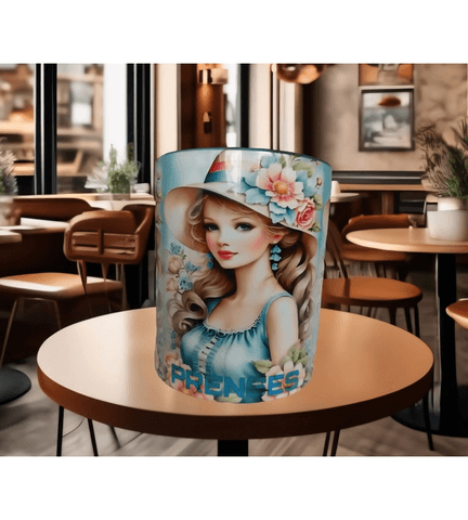 Yeşil Vintage tasarım büyük boy kupa