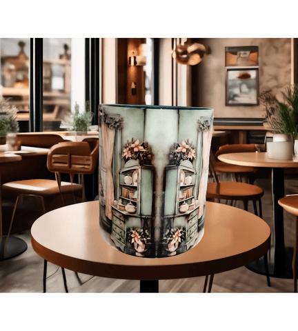 Vintage tasarım büyük boy kupa