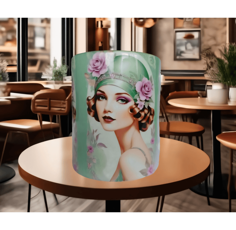 Vintage tasarım büyük boy kupa