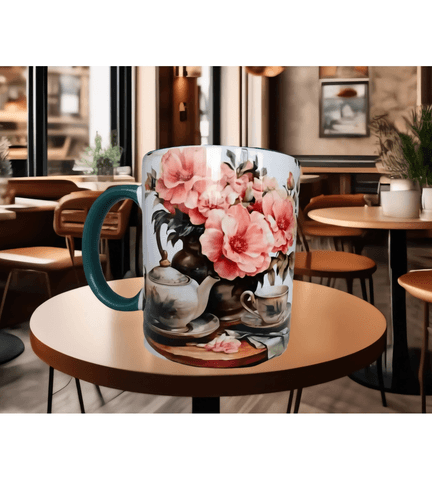 Vintage tasarım büyük boy kupa