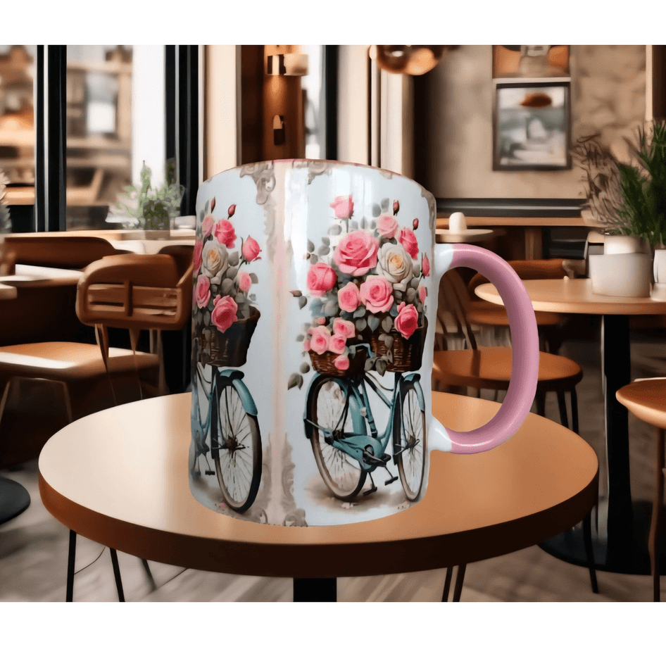 Vintage tasarım büyük boy kupa