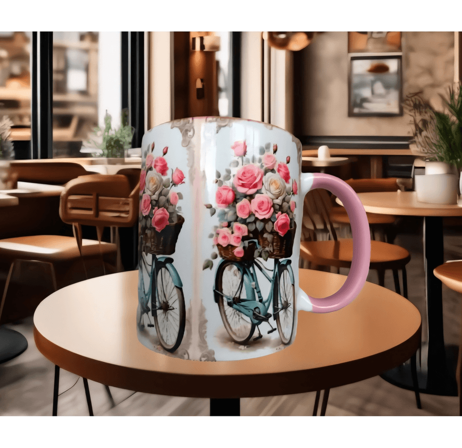 Vintage tasarım büyük boy kupa