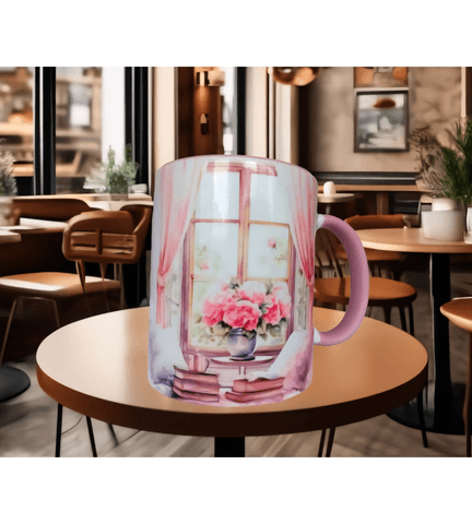 Vintage tasarım büyük boy kupa