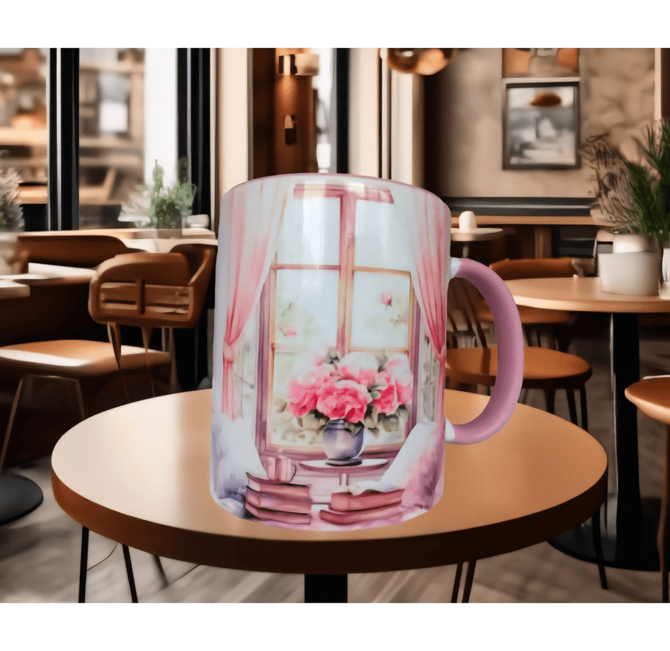 Vintage tasarım büyük boy kupa