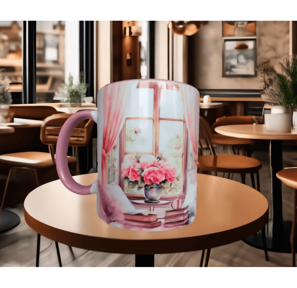 Vintage tasarım büyük boy kupa