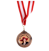 Kişiye özel Büyük boy kendin tasarla bronz madalya 1 Adet