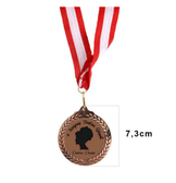 Kişiye özel Büyük boy kendin tasarla bronz madalya 1 Adet