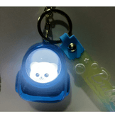 Çantalı kedi mavi ışıklı lüks anahtarlık
