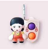 Squid game katil bebek popit anahtarlık