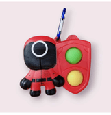 Squid game daire popit anahtarlık