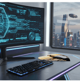 Kişiye özel baskı kalp şeklinde mousepad