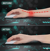 Kişiye özel bilek destekli mousepad