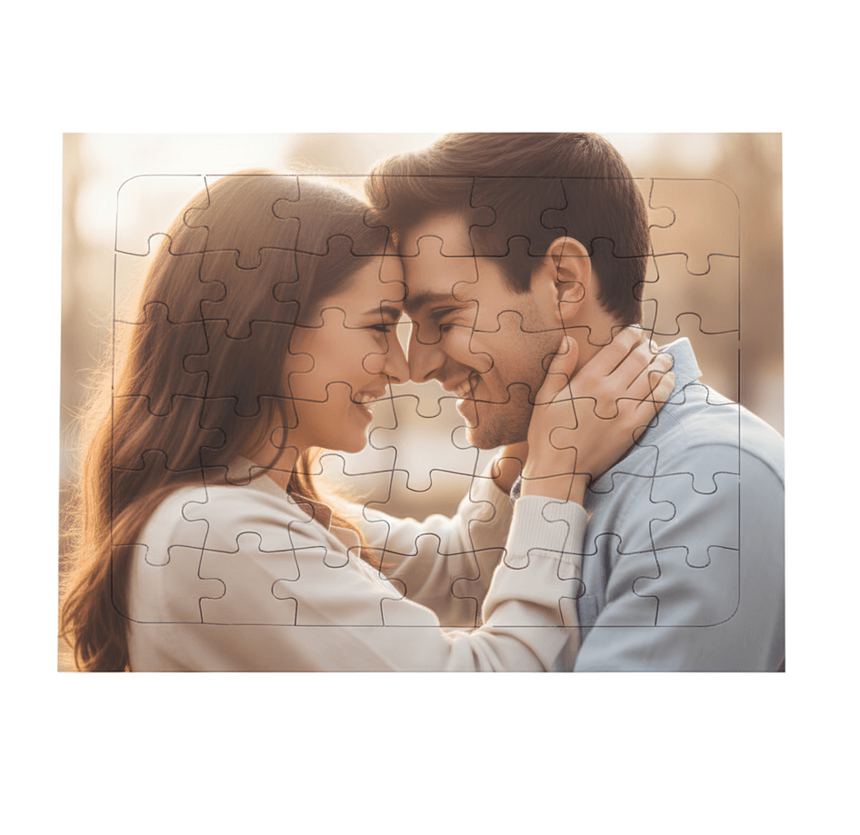 Kişiye özel puzzle yapboz sevgiliye arkadaşa aileye en güzel hediye 42 parça