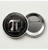 1 adet Pi günü Büyük boy foroğraf kağıdına baskı iğneli rozet