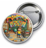 10 adet İstiklal Marşını Ezbere Okuma Yarışması Birincisi Erkek çocuk büyük boy iğneli rozet